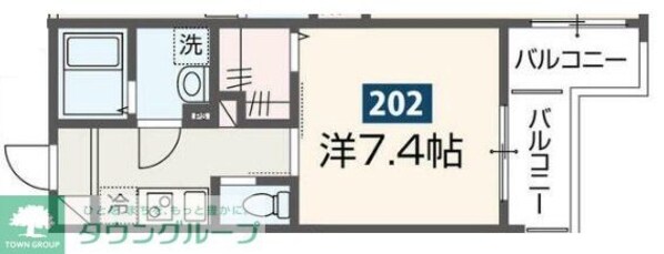 MELDIA新狭山IIの物件間取画像